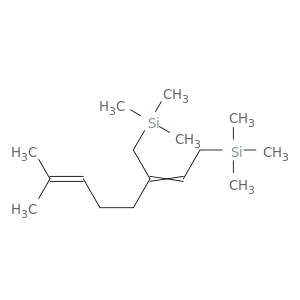 Silane, [2-(4-methyl-3-pentenyl)-2-butene-1,4-diyl]bis[trimethyl-