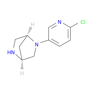 2,5-Diazabicyclo[2.2.1]heptane, 2-(6-chloro-3-pyridinyl)-, (1S,4S)-