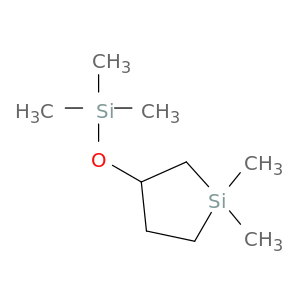 Silacyclopentane, 1,1-dimethyl-3-[(trimethylsilyl)oxy]-
