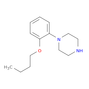 Piperazine, 1-(2-butoxyphenyl)-