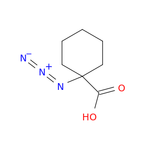 Cyclohexanecarboxylic acid, 1-azido-