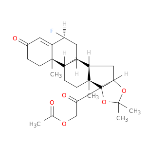 Pregn-4-ene-3,20-dione,21-(acetyloxy)-6-fluoro-16,17-[(1-methylethylidene)bis(oxy)]-, (6a,16a)- (9CI)
