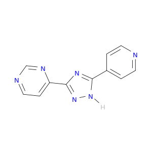 3-(PYRIMIDIN-4-YL)-5-(4-PYRIDYL)-1,2,4-TRIAZOLE