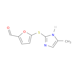 2-Furancarboxaldehyde, 5-[(5-methyl-1H-imidazol-2-yl)thio]-