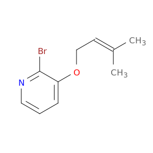 Pyridine, 2-bromo-3-[(3-methyl-2-butenyl)oxy]-