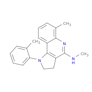 1H-Pyrrolo[3,2-c]quinolin-4-amine,2,3-dihydro-N,6-dimethyl-1-(2-methylphenyl)-