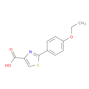 2-(4-ethoxyphenyl)-1,3-thiazole-4-carboxylic acid