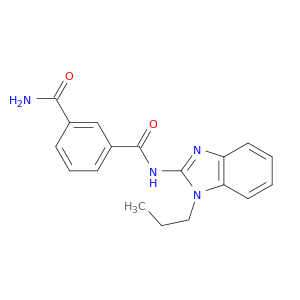 N1-(1-丙基-1H-苯并[d]咪唑-2-基)间苯二甲酰胺