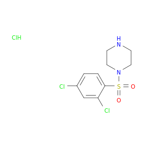 1-(2,4-二氯-苯磺酰基)-哌嗪盐酸盐