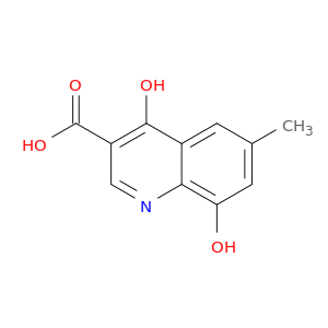 3-Quinolinecarboxylicacid, 4,8-dihydroxy-6-methyl-