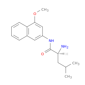 (2S)-2-氨基-N-(4-甲氧基-2-萘基)-4-甲基戊酰胺