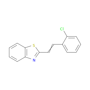 Benzothiazole,2-[2-(2-chlorophenyl)ethenyl]-