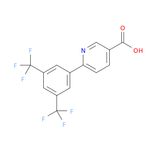 3-Pyridinecarboxylicacid, 6-[3,5-bis(trifluoromethyl)phenyl]-