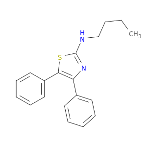 2-Thiazolamine, N-butyl-4,5-diphenyl-