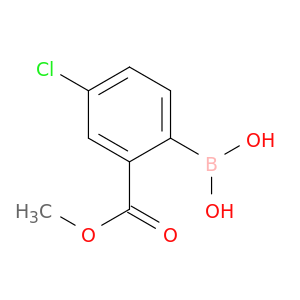 (4-氯-2-(甲氧基羰基)苯基)硼酸