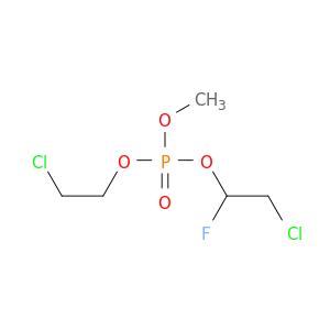 Phosphoric acid, 2-chloroethyl 2-chloro-1-fluoroethyl methyl ester