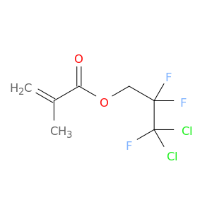 2-Propenoic acid, 2-methyl-, 3,3-dichloro-2,2,3-trifluoropropyl ester