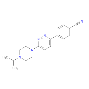 Benzonitrile, 4-[6-[4-(1-methylethyl)-1-piperazinyl]-3-pyridazinyl]-