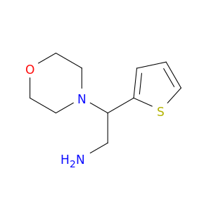 2-(morpholin-4-yl)-2-(thiophen-2-yl)ethan-1-amine