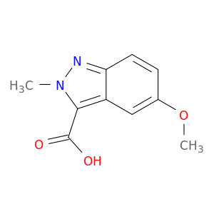 2H-Indazole-3-carboxylic acid, 5-methoxy-2-methyl-