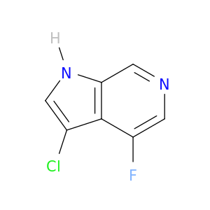 3-氯-4-氟-1H-吡咯[2,3-C]吡啶