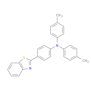Benzenamine, 4-(2-benzothiazolyl)-N,N-bis(4-methylphenyl)-