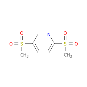 Pyridine, 2,5-bis(methylsulfonyl)-