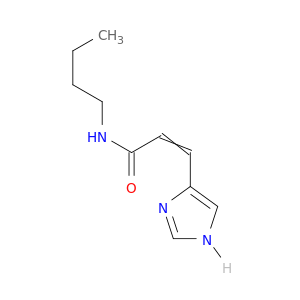 2-Propenamide, N-butyl-3-(1H-imidazol-4-yl)-