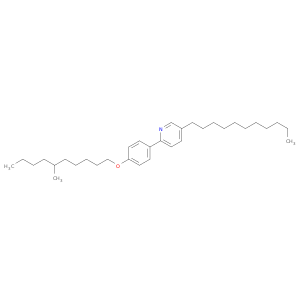 Pyridine, 2-[4-[(6-methyldecyl)oxy]phenyl]-5-undecyl-