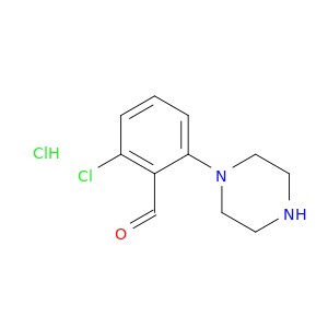 2-Chloro-6-(piperazin-1-yl)benzaldehyde hydrochloride