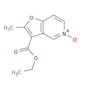 Furo[3,2-c]pyridine-3-carboxylic acid, 2-methyl-, ethyl ester, 5-oxide