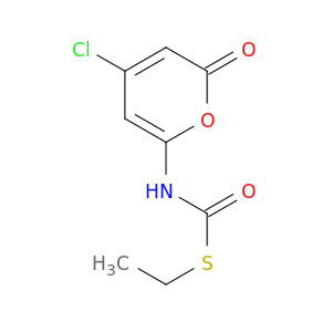 Carbamothioic acid, (4-chloro-2-oxo-2H-pyran-6-yl)-, S-ethyl ester