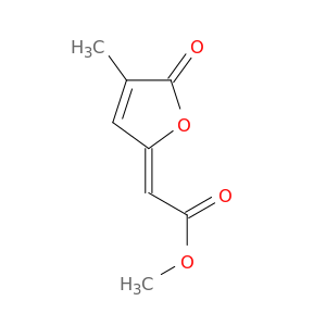 Acetic acid, (4-methyl-5-oxo-2(5H)-furanylidene)-, methyl ester, (Z)-