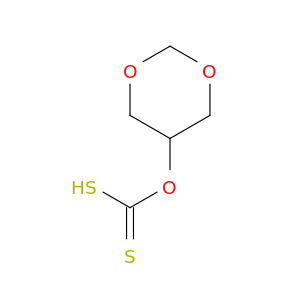 Carbonodithioic acid,O-1,3-dioxan-5-yl ester (9CI)