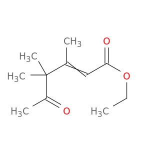 ethyl 3,4,4-trimethyl-5-oxohex-2-enoate