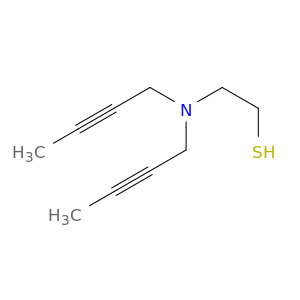 2-(Di(2-butynyl)amino)ethanethiol