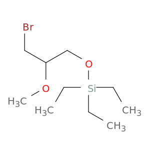 Silane, (3-bromo-2-methoxypropoxy)triethyl-