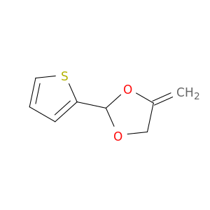 1,3-Dioxolane, 4-methylene-2-(2-thienyl)-