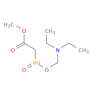 Acetic acid, [(diethylamino)methoxyphosphinyl]-, methyl ester