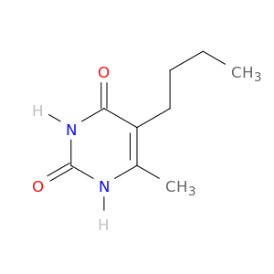 2,4(1H,3H)-Pyrimidinedione,5-butyl-6-methyl-