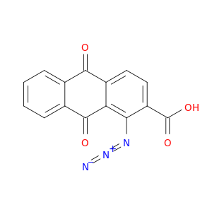 2-Anthracenecarboxylic acid, 1-azido-9,10-dihydro-9,10-dioxo-