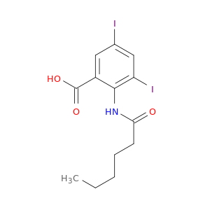 3,5-DIIODO-N-HEXANOYLANTHRANILIC ACID