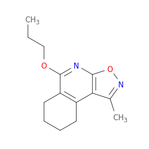 Isoxazolo[5,4-c]isoquinoline, 6,7,8,9-tetrahydro-1-methyl-5-propoxy-