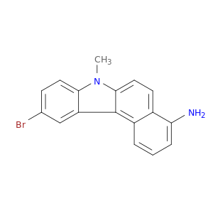 7H-Benzo[c]carbazol-4-amine, 10-bromo-7-methyl-