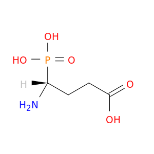 Butanoic acid, 4-amino-4-phosphono-, (4R)-