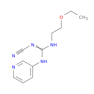 2-CYANO-1-(2-ETHOXYETHYL)-3-(PYRIDIN-3-YL)GUANIDINE