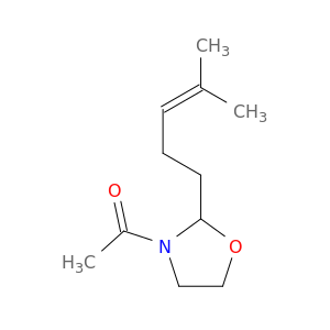Oxazolidine, 3-acetyl-2-(4-methyl-3-pentenyl)-