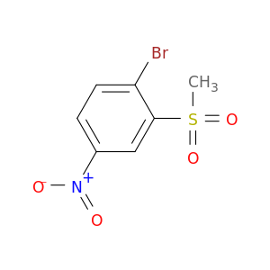 1-Bromo-2-methylsulfonyl-4-nitrobenzene