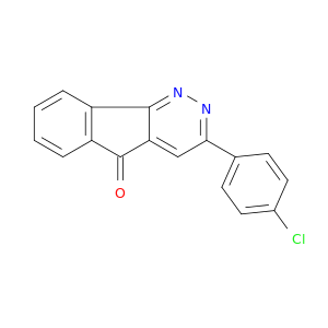 5H-Indeno[1,2-c]pyridazin-5-one, 3-(4-chlorophenyl)-