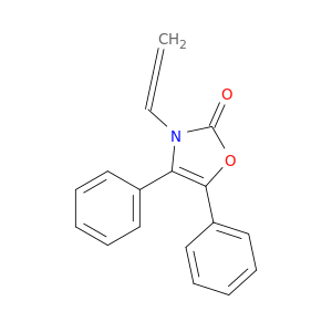 2(3H)-Oxazolone, 4,5-diphenyl-3-(1,2-propadienyl)-
